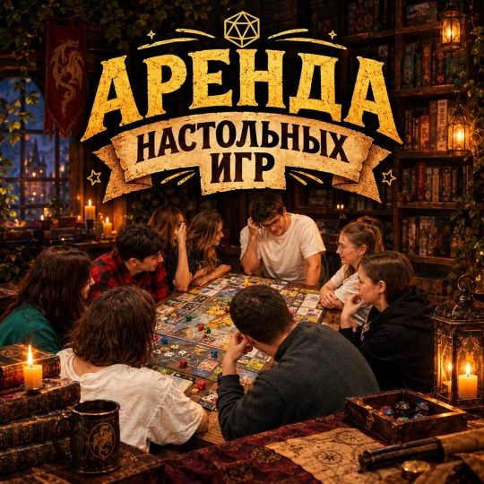 Настолки в аренду